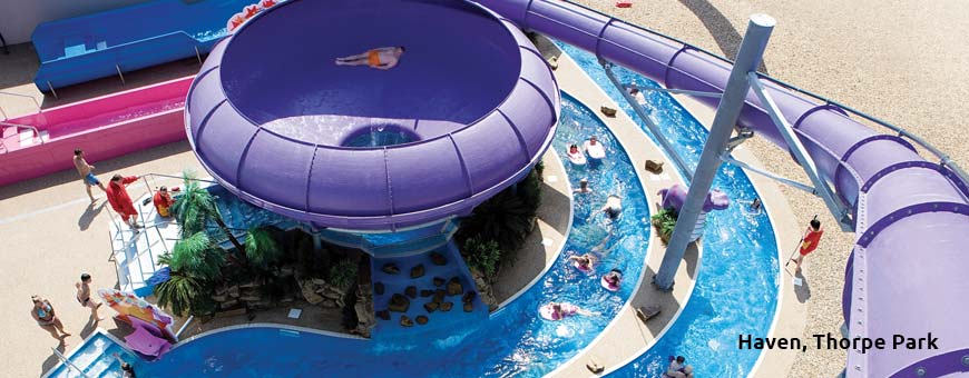 Top 10 favourite UK holiday parks with water slides