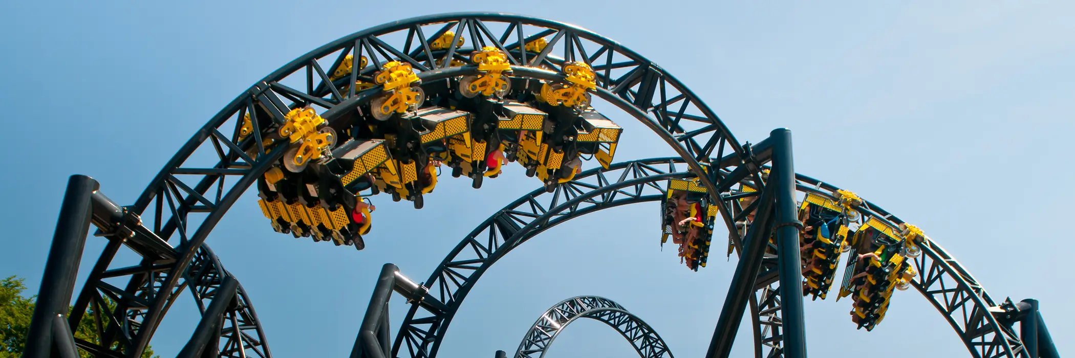 Decorative background image for The Smiler at Alton Towers Resort