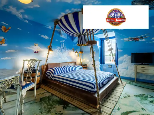 Big Pyjama Room at Alton Towers Hotel