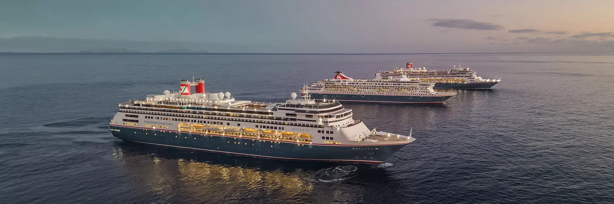 Decorative background image for Fred Olsen Cruise Ships