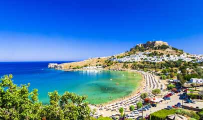 Lindos Beach, Rhodes