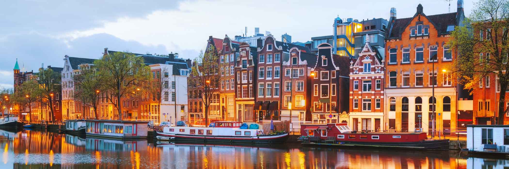 Decorative background image for Amsterdam City Breaks