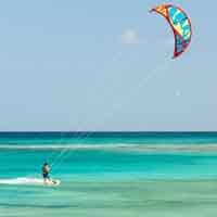 Kitesurfer in Fuerteventura