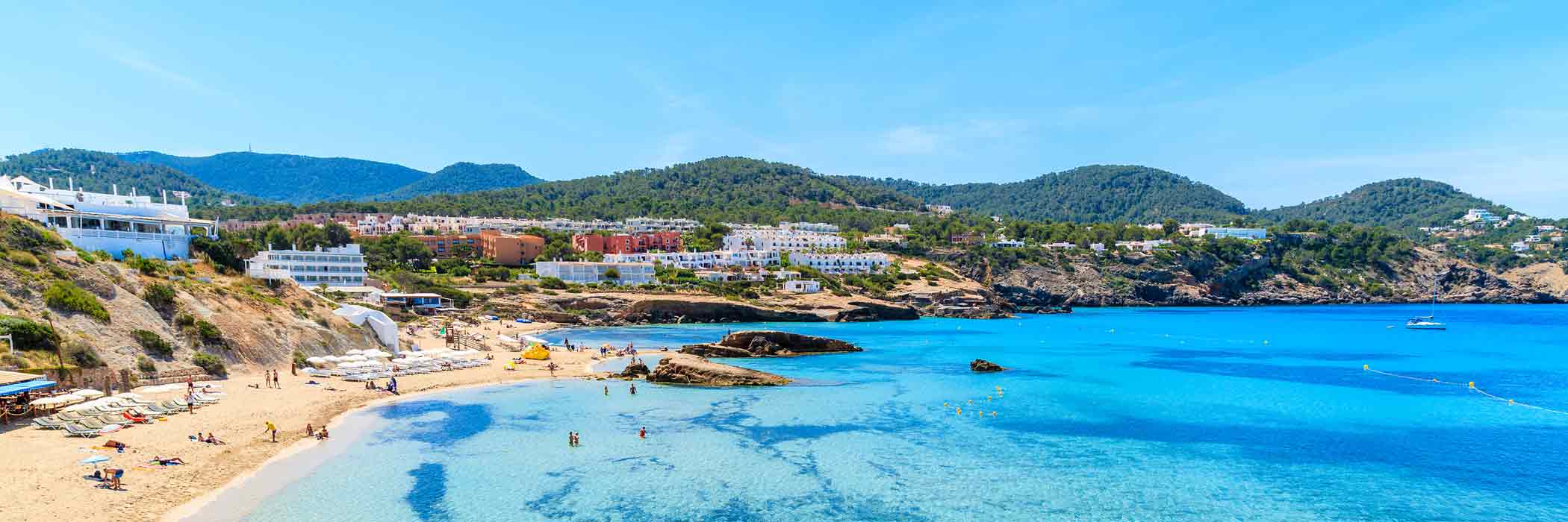 Decorative background image for Cala Tarida Holidays, Ibiza