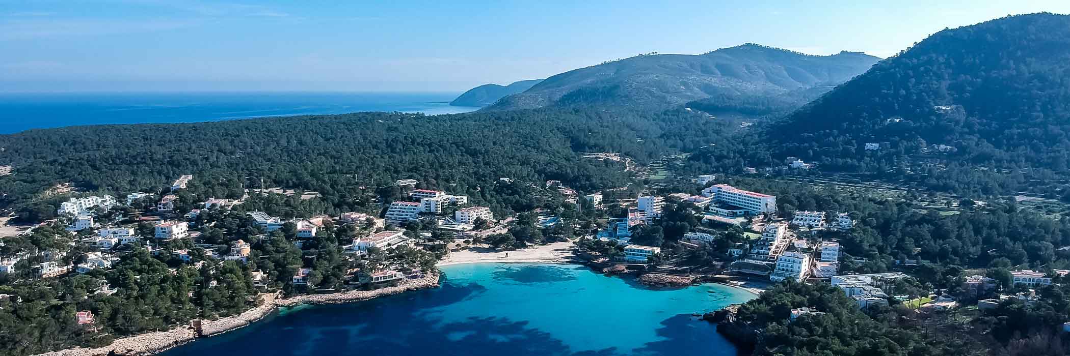 Decorative background image for Portinatx Holidays, Ibiza