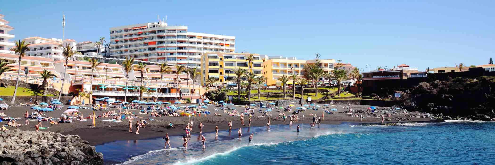 Decorative background image for Playa de la Arena Holidays, Tenerife