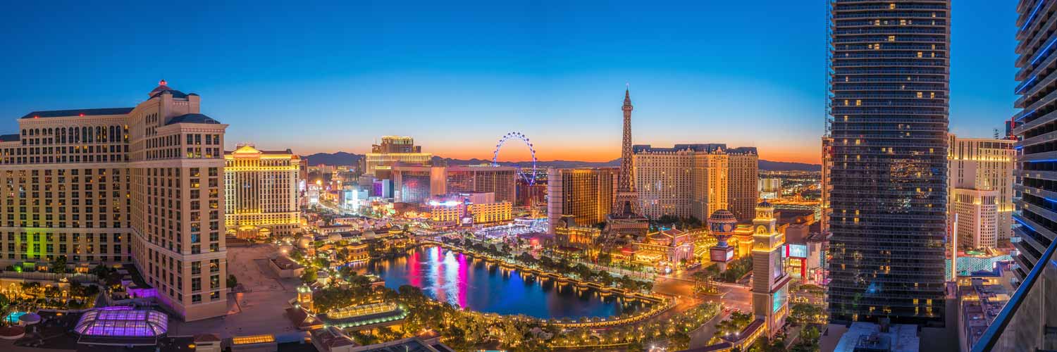 Decorative background image for Flights To Las Vegas USA