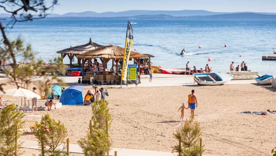 Zaton Holiday Resort Beach