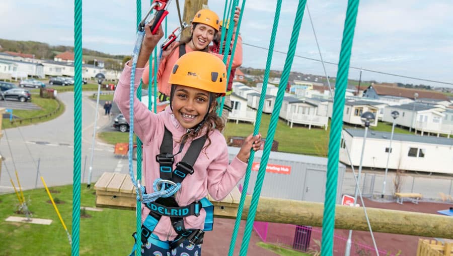 Parkdean Cayton Bay Holiday Park High Ropes