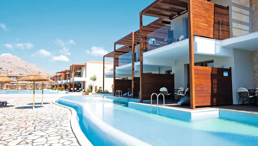 Holiday Village Rhodes Swim Up Pool