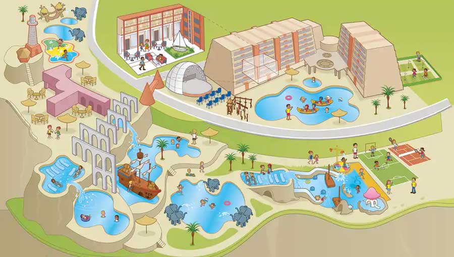 Holiday Village Costa Del Sol Site Map