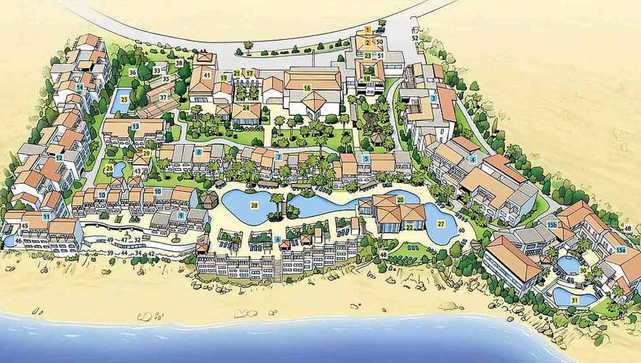 TUI Magic Life Fuerteventura Resort Map