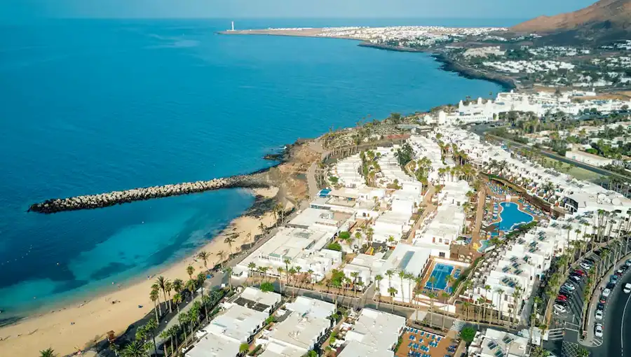 Globales Flamingo Beach Location Map