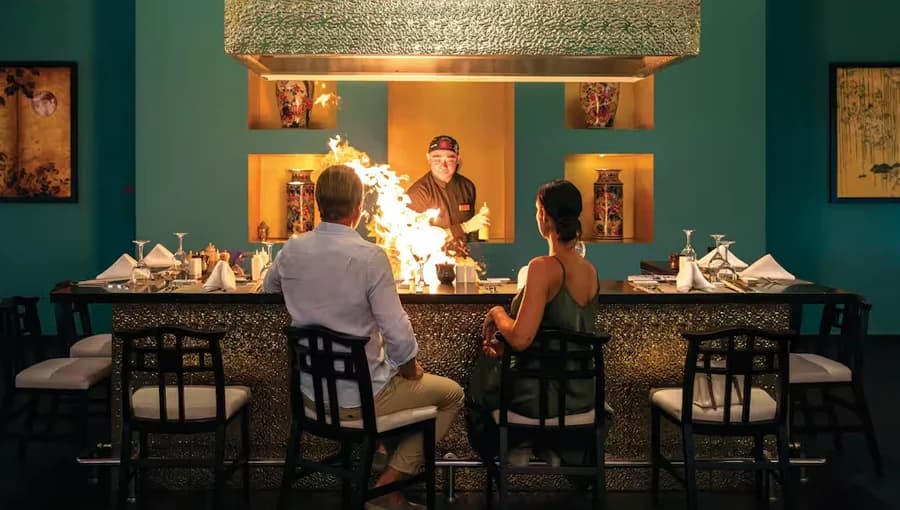 The Mora Zanzibar Teppanyaki Grill