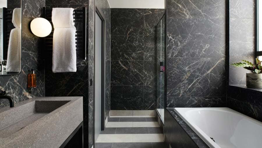 Bathroom at Malmaison Hotel York