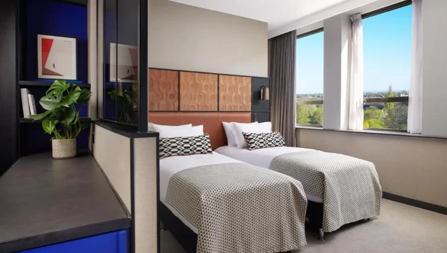 Twin Room at Malmaison York Hotel