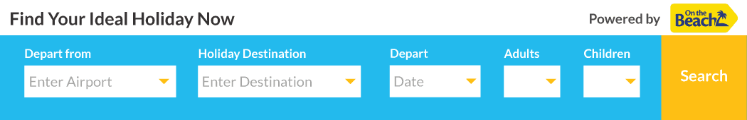 On The Beach Holiday Search