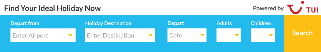 Search for your next holiday with TUI
