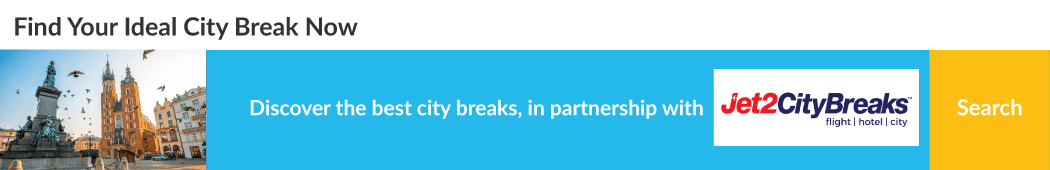 book your next city break with Jet2