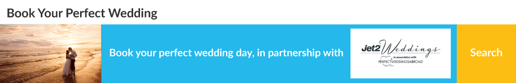 Search for your wedding with Jet2