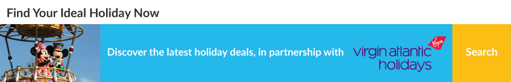 Search for holidays with Virgin Holidays