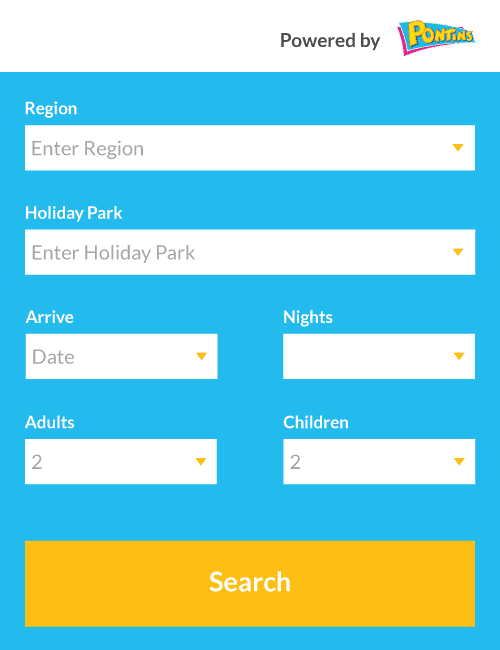 Search for holiday parks with Pontins holidays