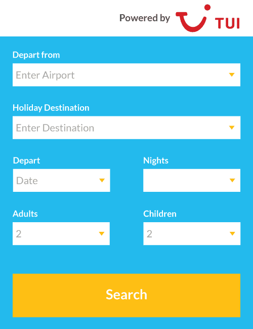 Search TUI Holidays To America
