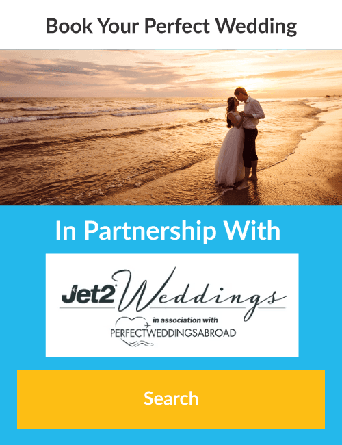 Search for your wedding with Jet2