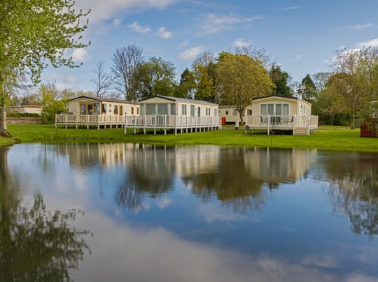 holiday park caravan