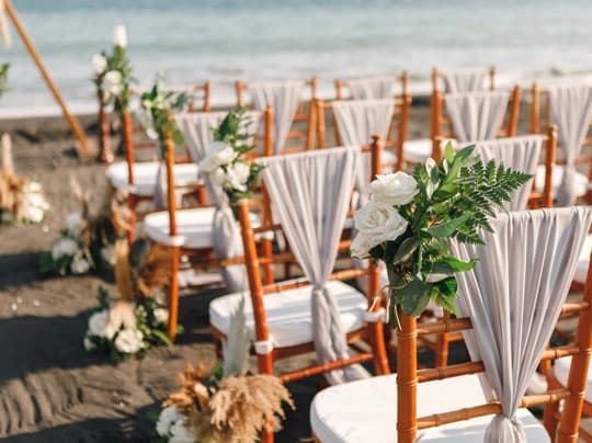 Choose from wedding packages