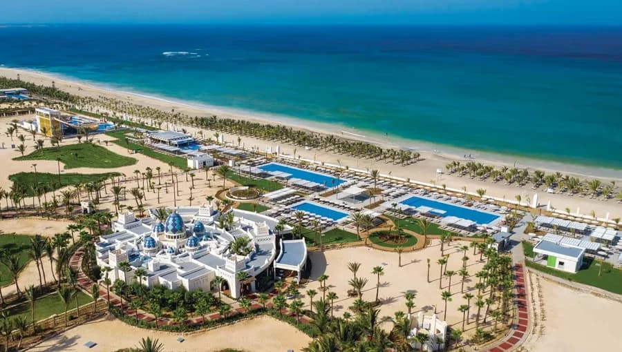 Overhead view of Riu Karamboa in Cape Verde