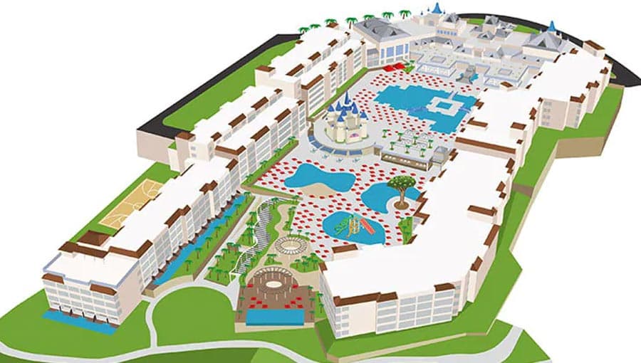 Fantasia Bahia Principe Tenerife Map