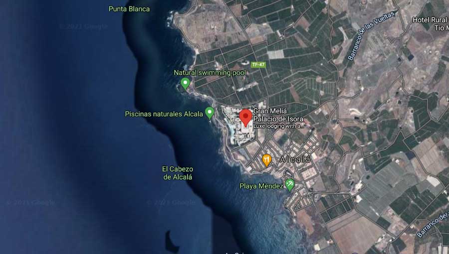 Gran Melia Palacio De Isora Site Map