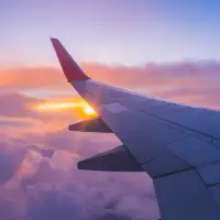 Getting to from and around Naples - View from plane wing