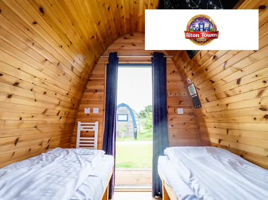 Stargazing Pods at Alton Towers