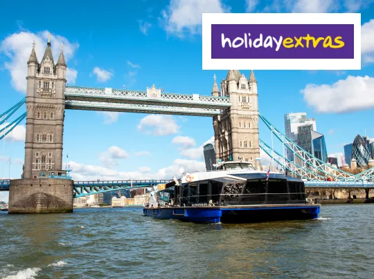 London Break with hop on hop off river pass