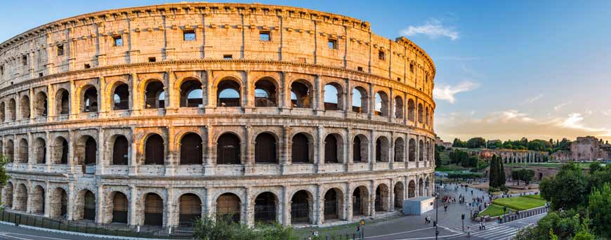 Colosseum in Rome, Italy