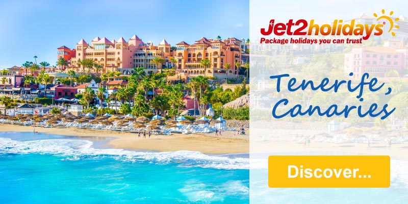 Tenerife holidays with Jet2holidays