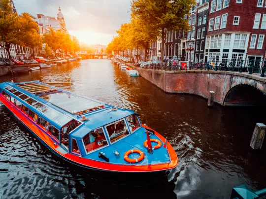 Canal Boat Trip Amsterdam