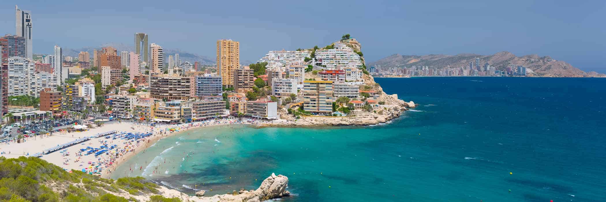 Costa Blanca Holidays Benidorm Beach