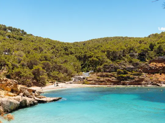 Cala Salada Beach Ibiza