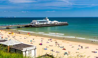 Bournemouth Beach and Pier - UK Holidays
