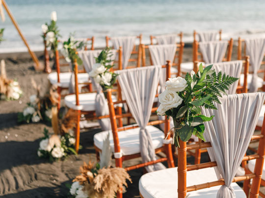 Choose from wedding packages