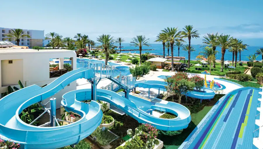 Constantinou Bros Athena Beach Hotel Waterslides