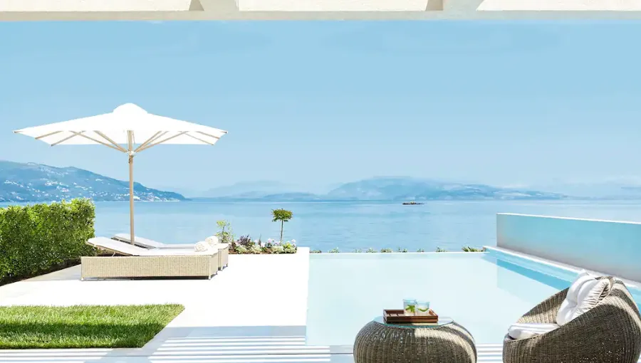 Top 10 hotels with swim up rooms in greece - Ikos Dassia Resort