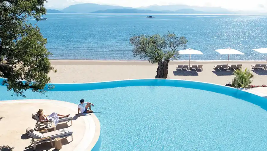 Top 10 hotels with swim up rooms in greece - Ikos Dassia Resort