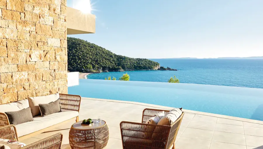 Top 10 hotels with swim up rooms in Greece - MarBella Elix Hotel Junior Suite Private Pool
