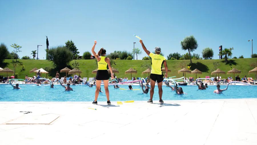 Alvor Baia Resort Hotel Pool Aerobics