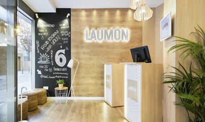 Hotel Laumon Barcelona Reception Area