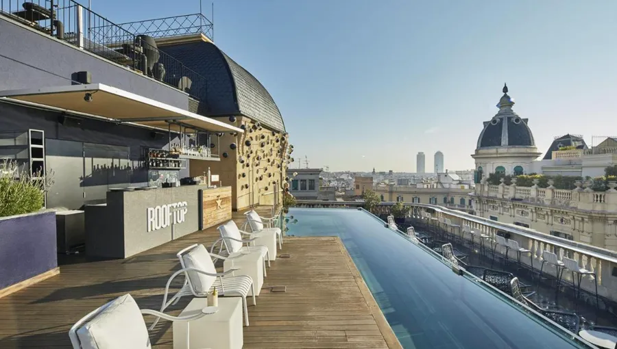 Hotel Ohla Eixample Barcelona Rooftop Pool